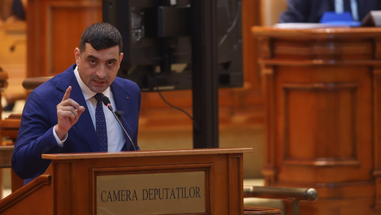 George Simion, în Parlament: Libertate pentru Călin Georgescu! Vai, ce vă excitați când auziți numele ăsta