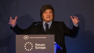 Javier Milei, President Of Argentina Visits Madrid., Spain - 21 Oct 2026
