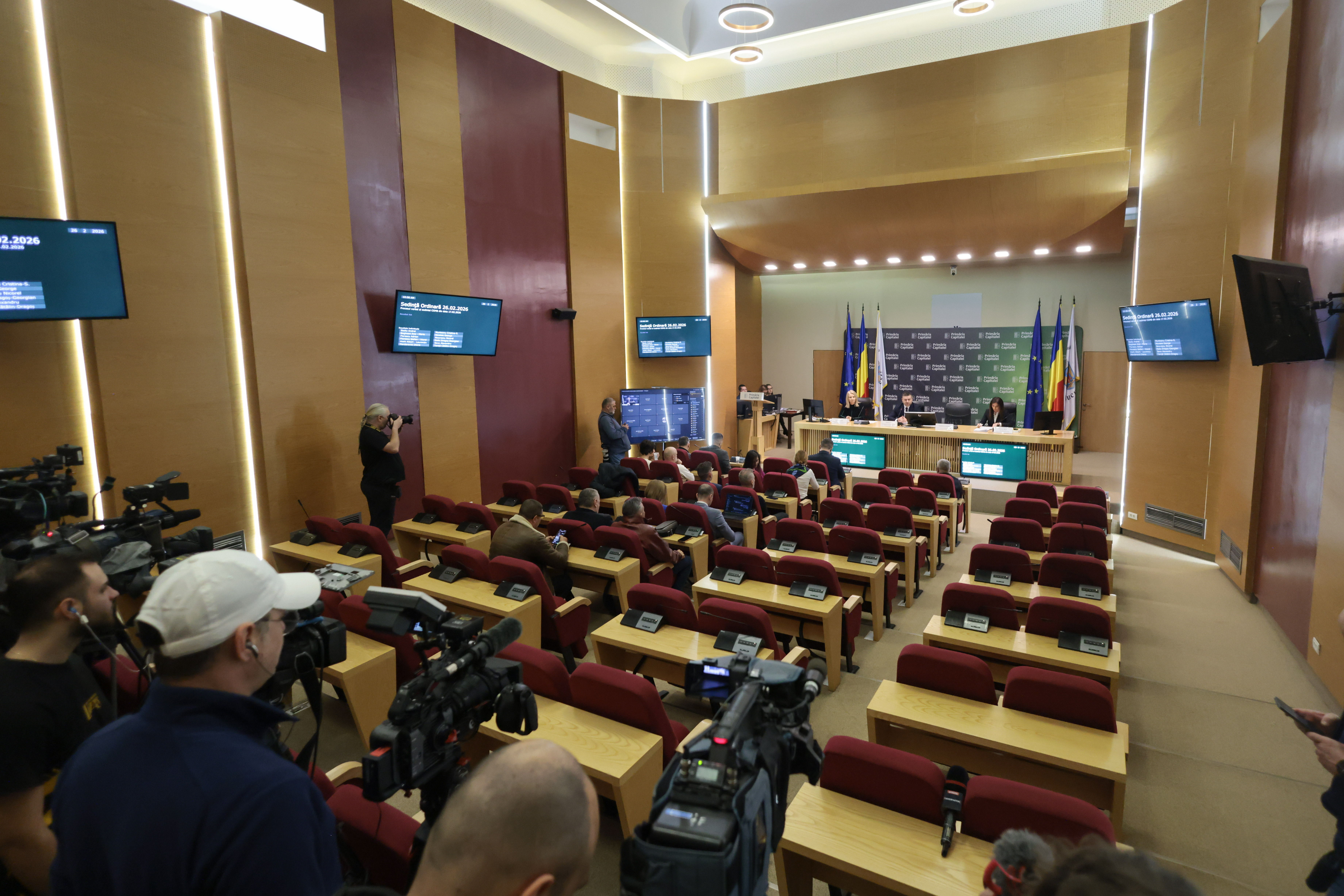 Acord de înfrăţire Bucureşti - Kiev, pe ordinea de zi a şedinţei Consiliului General