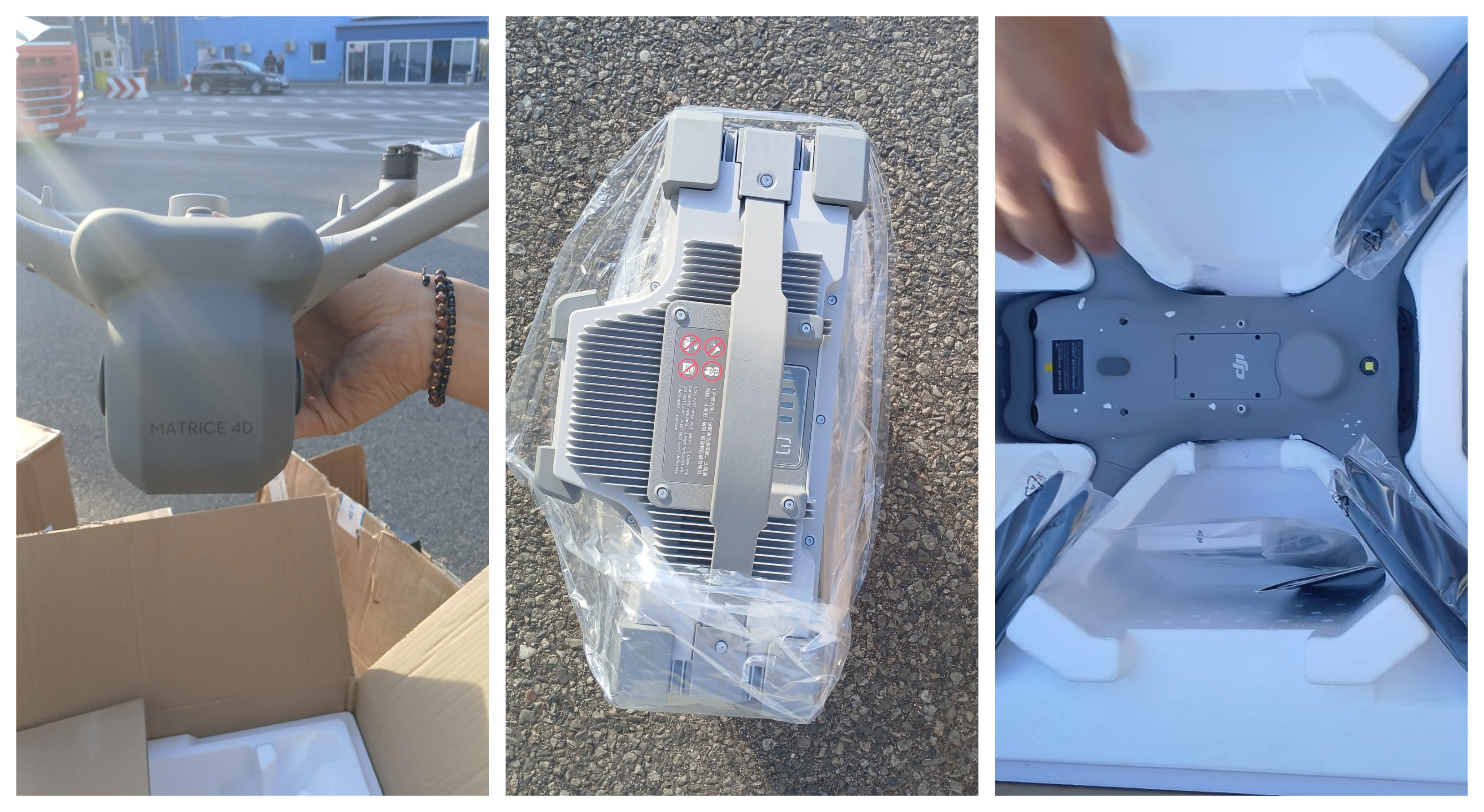 Drone de peste un milion de lei, echipate cu sisteme de termoviziune și transport, au fost descoperite la Calafat