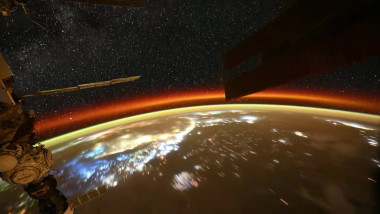 Astronaut observes Milky Way, lightning and fishing boats from Space Station