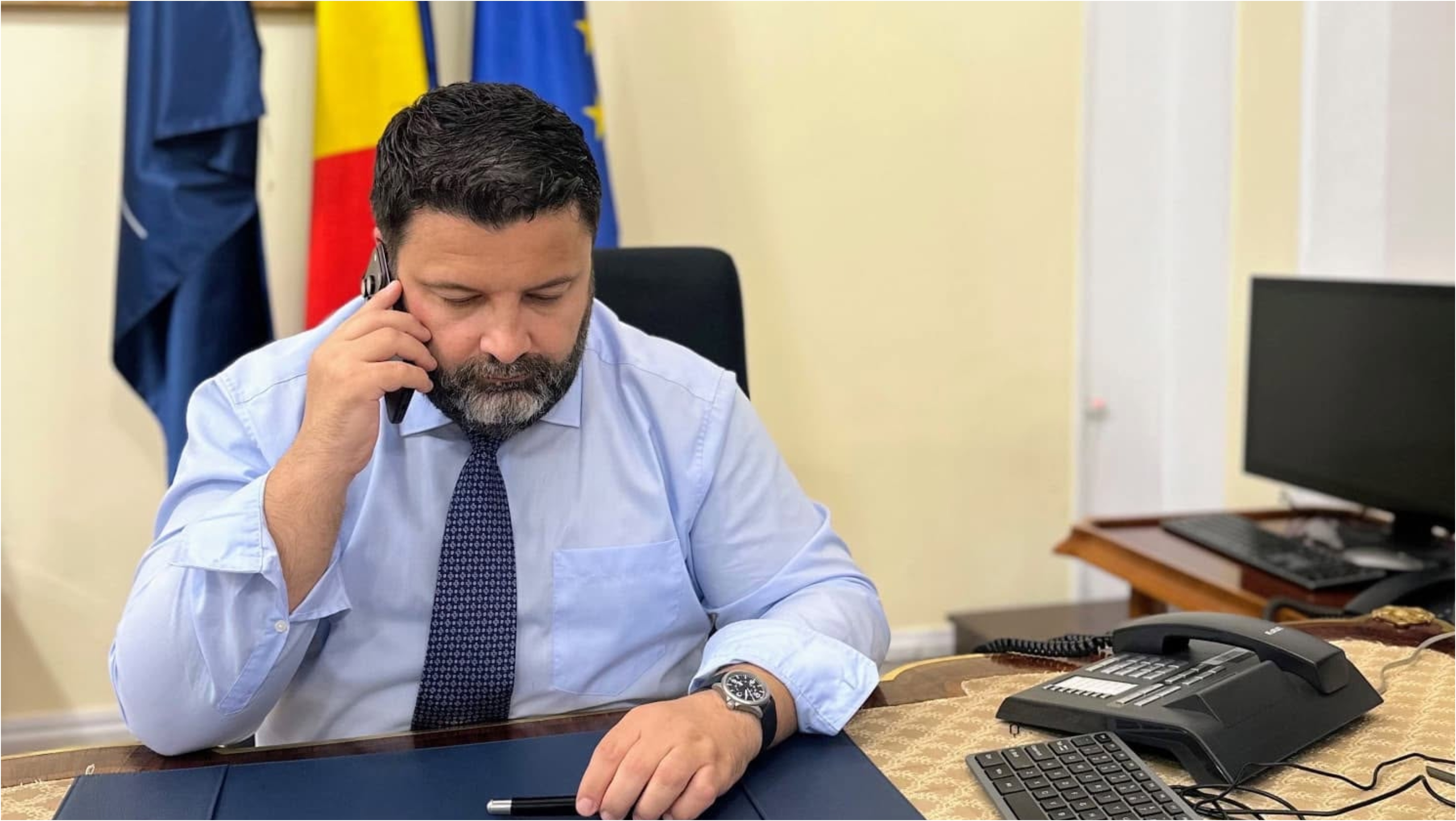 Reacția lui Dan Neculăescu după atacul asupra navei din Marea Neagră: „O încălcare flagrantă a libertății de navigație”