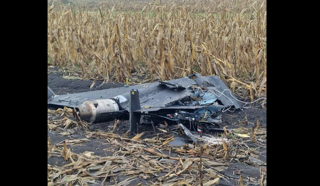 O nouă dronă a căzut în Republica Moldova, la doar 100 de metri de o casă