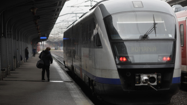 Incident grav în Gara de Nord din București: O persoană a fost lovită de un tren internațional