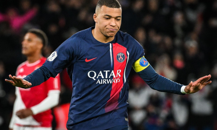 FOOTBALL - FRENCH CHAMP - PARIS SG v MONACO, , Paris, France - 24 Nov 2023