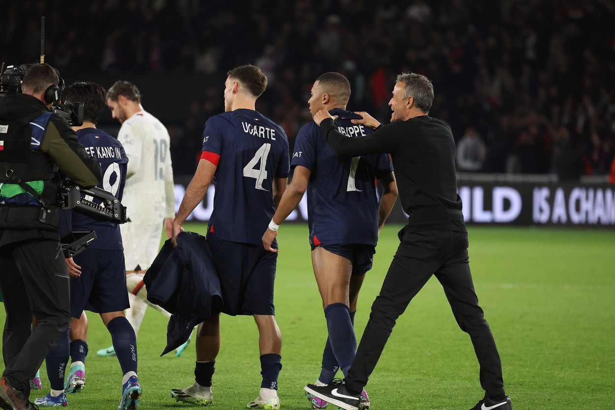 Luis Enrique, întrebat direct dacă Kylian Mbappe va semna un nou contract cu PSG