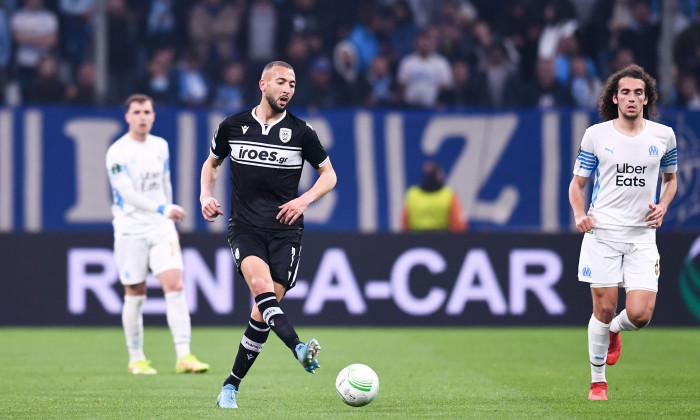 Olympique de Marseille v PAOK Thessaloniki - Quarter Final, First Leg, UEFA Europa Conference League