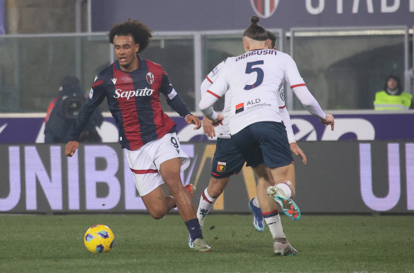 Joshua Zirkzee (Bologna f.c.) during the Italian Serie A TIM championship match Bologna f.c. Vs Genoa f.c. at DalĂ˘&amp; x80