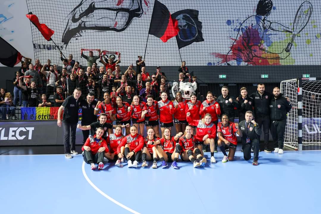 Gloria Bistrița - Lublin 26-23. Debut cu dreptul în Grupa C din EHF European League