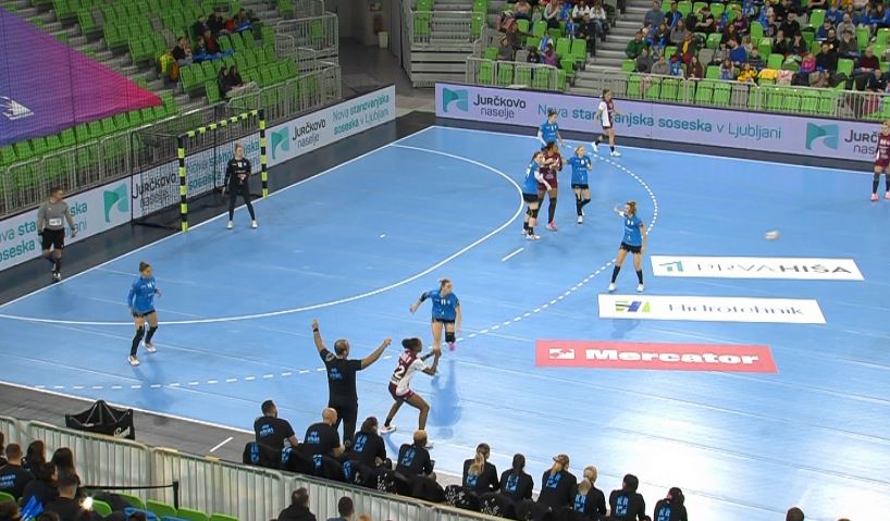 Liga Campionilor | Krim - Rapid 25-24. Giuleștencele pierd dramatic la Ljubljana, în ultimele secunde
