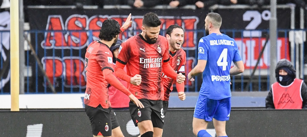 Empoli - AC Milan 0-3. ”Diavolii” s-au impus fără emoții, prin goluri de manual. Marin a jucat în partea secundă