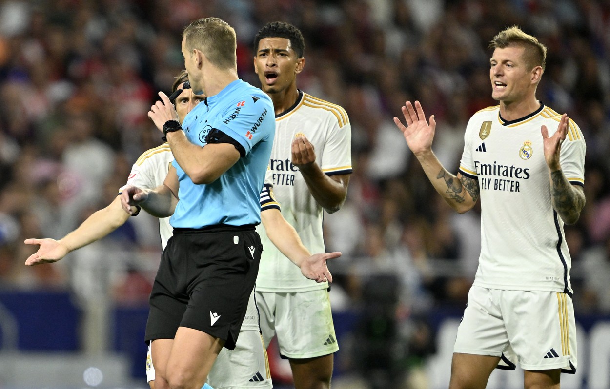 Real Madrid a reacționat, după ce a aflat numele arbitrului pentru meciul cu Atletico. ”Câteva erori grave”