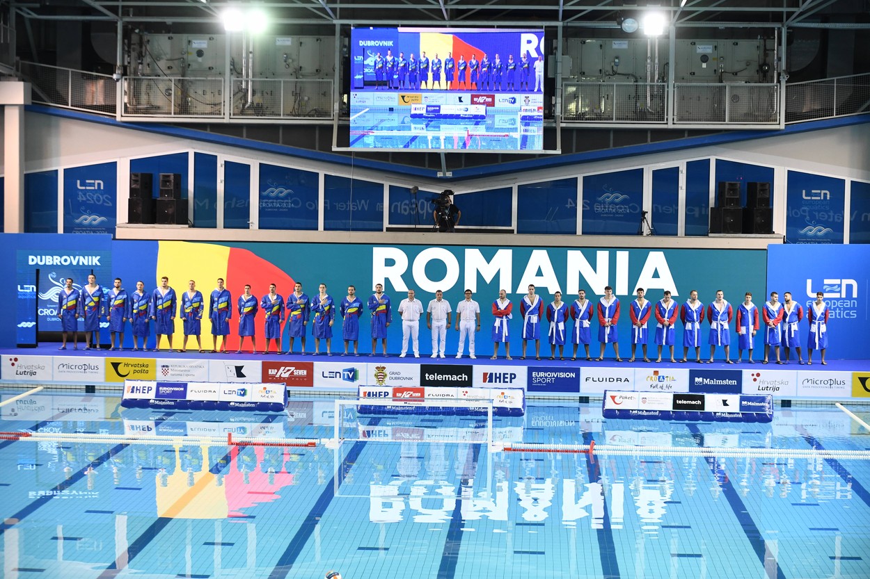 Naționala României de polo, victorie dramatică și parcurs perfect la Campionatul European
