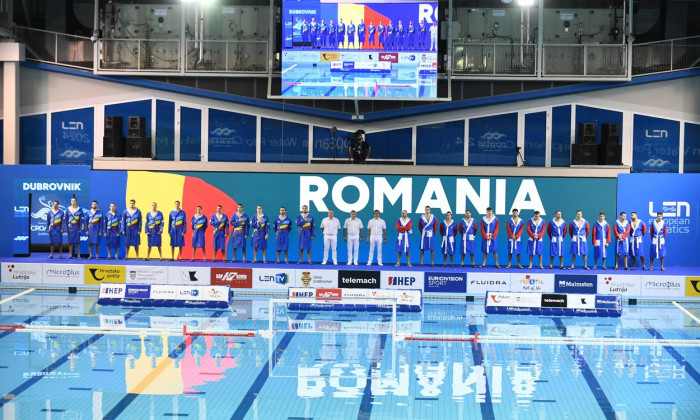 Dubrovnik, Croatia, 090124. Water polo, Wasserball facility Gruz. European Water Polo Championship 2024. Preliminary rou
