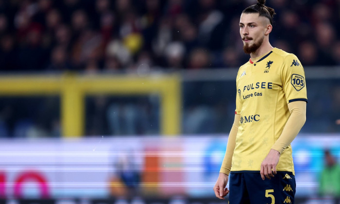 Genoa Fc - Juventus Fc Radu Dragusin of Genoa Cfc looks on during the Serie A match beetween Genoa Fc and Juventus Fc at