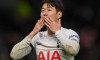 London, UK. 31st Dec, 2023 - Tottenham Hotspur v AFC Bournemouth - Premier League - Tottenham Hotspur Stadium. Tottenham's Heung-Min Son blows a kiss to the fans at the final whistle against Bournemouth.