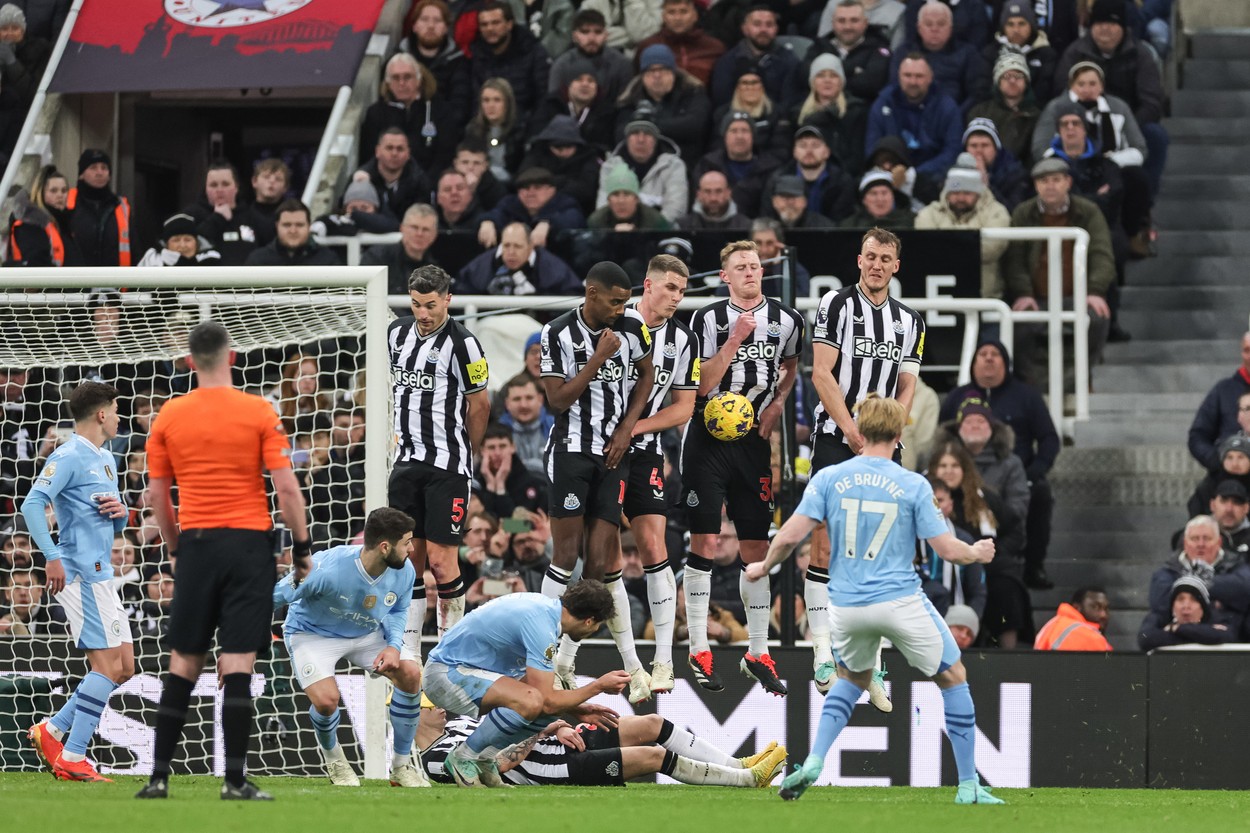 Newcastle - Manchester City 2-3. ”Cetățenii” au reușit remontada, după ce au primit două goluri în două minute