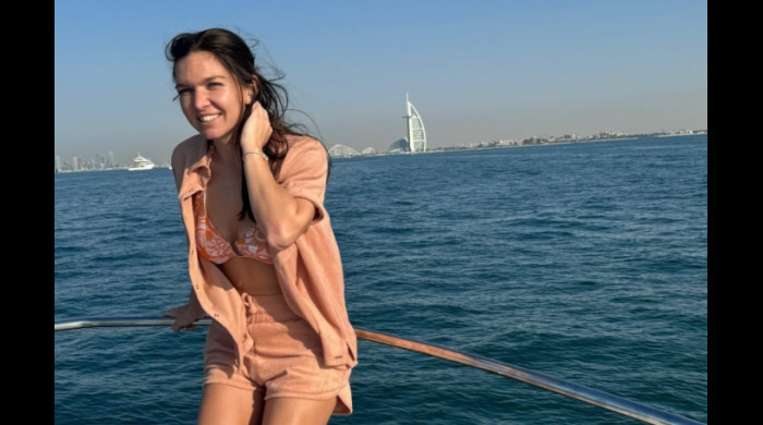 Simona Halep, la Dubai / Foto: Instagram @simonahalep