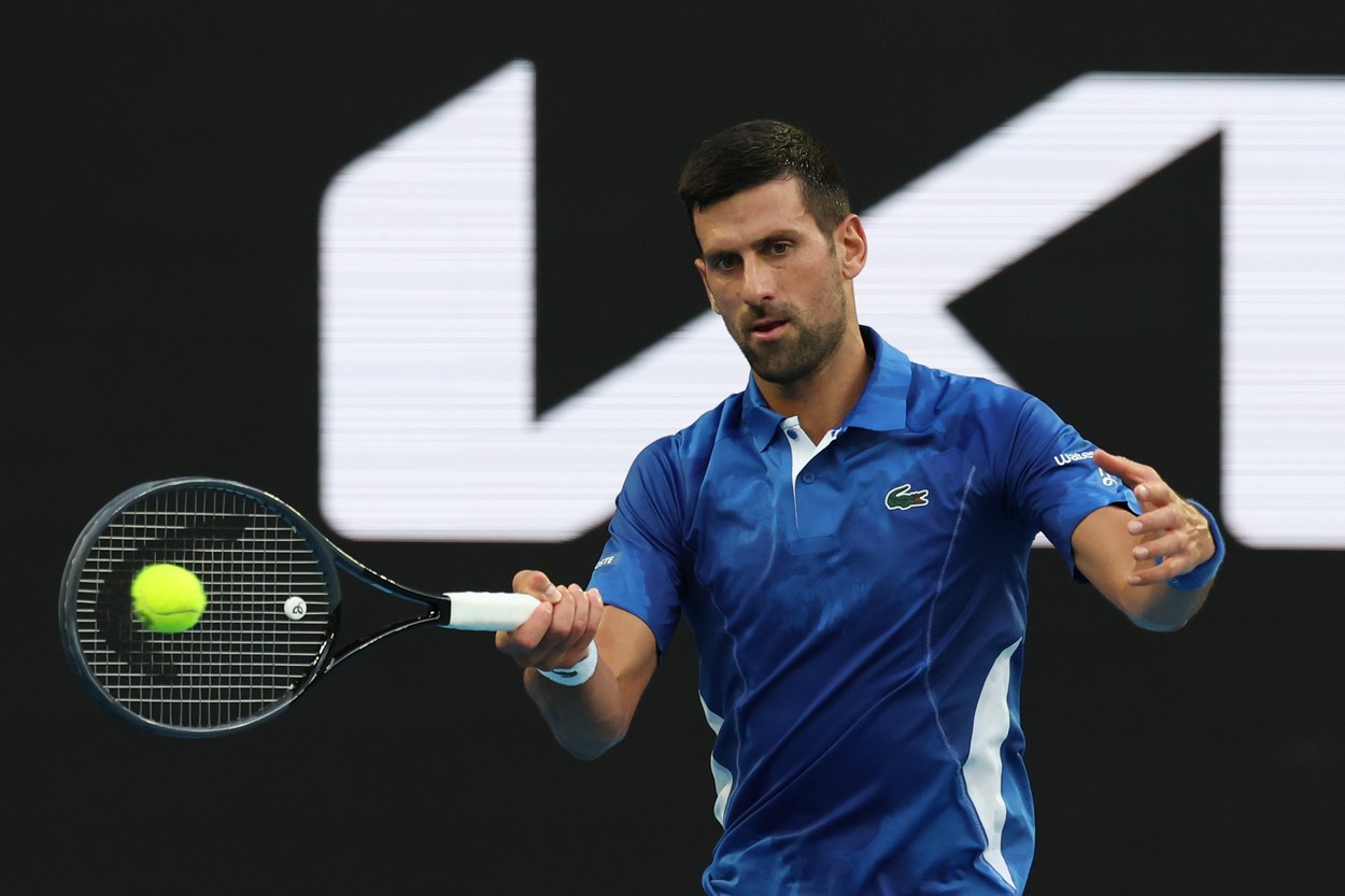 Novak Djokovic, victorie în patru seturi în primul tur la Australian Open