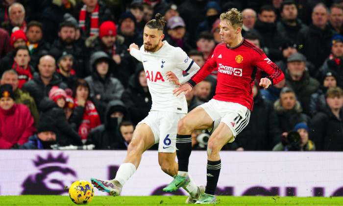 Manchester United v Tottenham Hotspur, Premier League, Football, Old Trafford, Manchester, UK - 14 Jan 2024