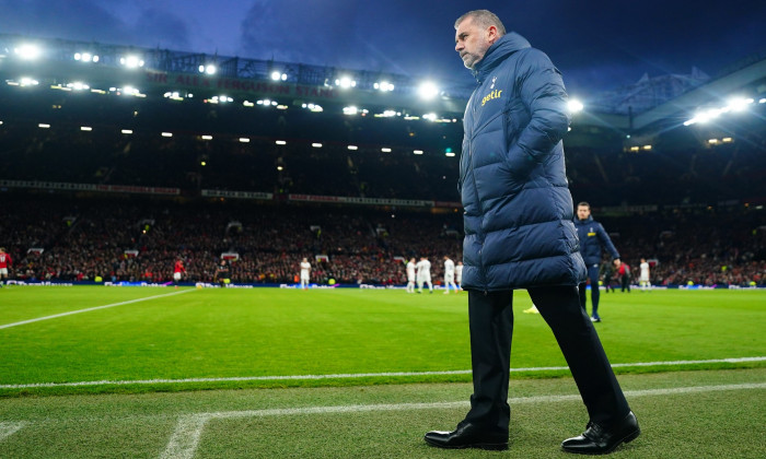 Manchester United v Tottenham Hotspur, Premier League, Football, Old Trafford, Manchester, UK - 14 Jan 2024