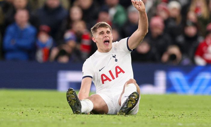 Manchester United v Tottenham Hotspur, Premier League, Football, Old Trafford, Manchester, UK - 14 Jan 2024