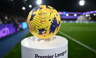 LONDON, ENGLAND - OCTOBER 27: A close-up view of the official Premier League Nike ball match for the Premier League match between Crystal Palace and T