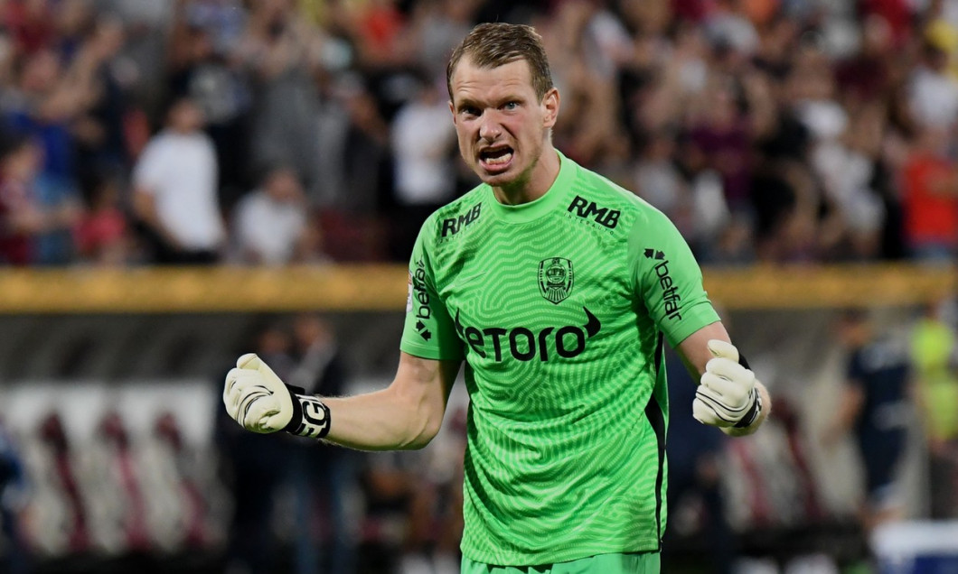 CFR Cluj v BSC Young Boys - UEFA Champions League: Third Qualifying Round Leg One, Cluj-Napoca, Romania - 03 Aug 2021