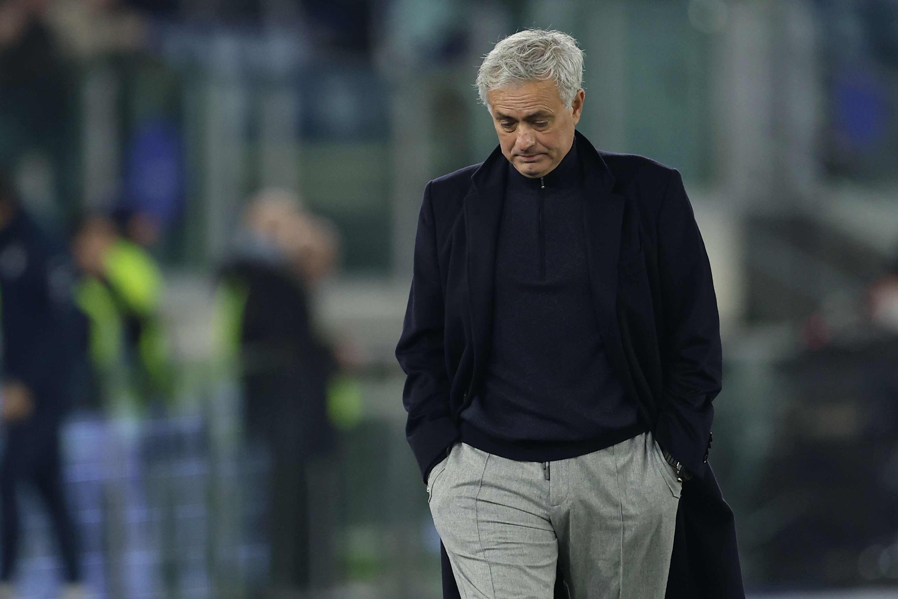 Jose Mourinho a plâns! Cum a fost surprins la plecarea de la Roma