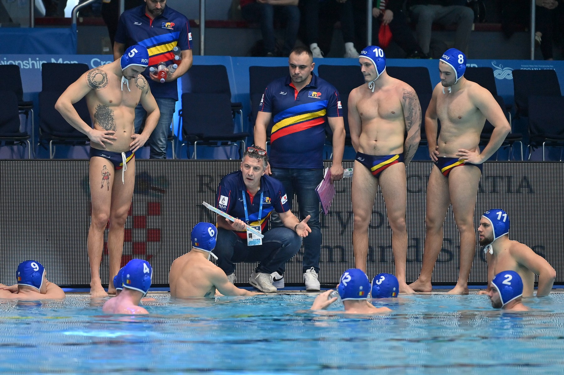 România s-a clasat pe locul 8 după ce a pierdut cu Serbia la Campionatul European de polo pe apă, masculin