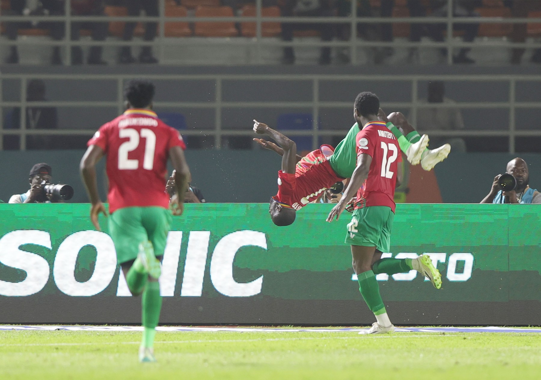 Namibia a reușit o victorie istorică la Cupa Africii pe Națiuni, 1-0 cu Tunisia