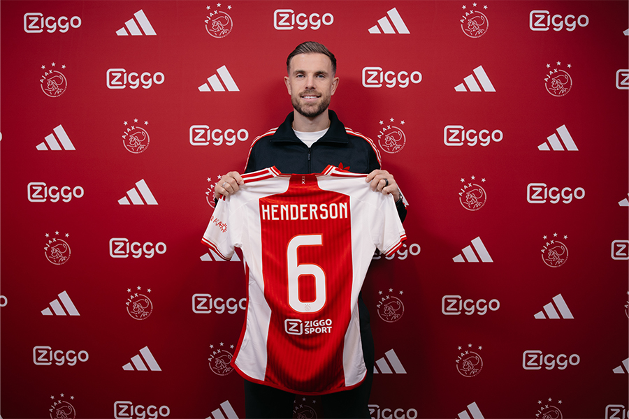 Jordan Henderson, prezentat la Ajax