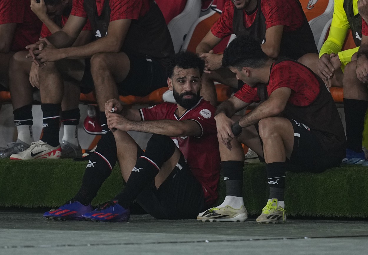 Primele imagini cu Mohamed Salah, după ce s-a accidentat la Cupa Africii pe Națiuni