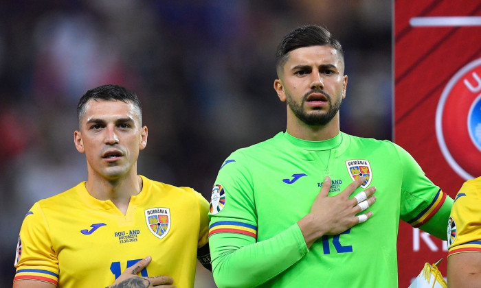 ROU: Romania V Andorra: Group I - UEFA EURO 2024 European Qualifiers, Bucharest - 15 Oct 2023