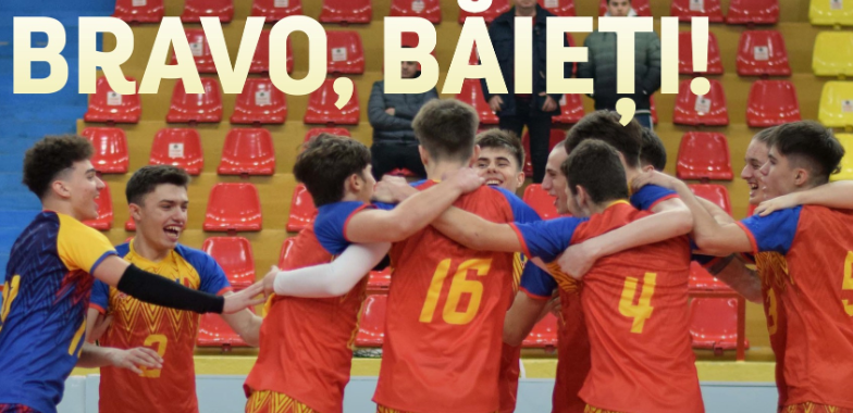 România merge la EURO! Naționala masculină de volei U18 s-a calificat la turneul final