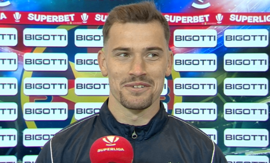 "One-man show, îți putem spune așa?" Cum a răspuns Darius Olaru, după primul hattrick din carieră