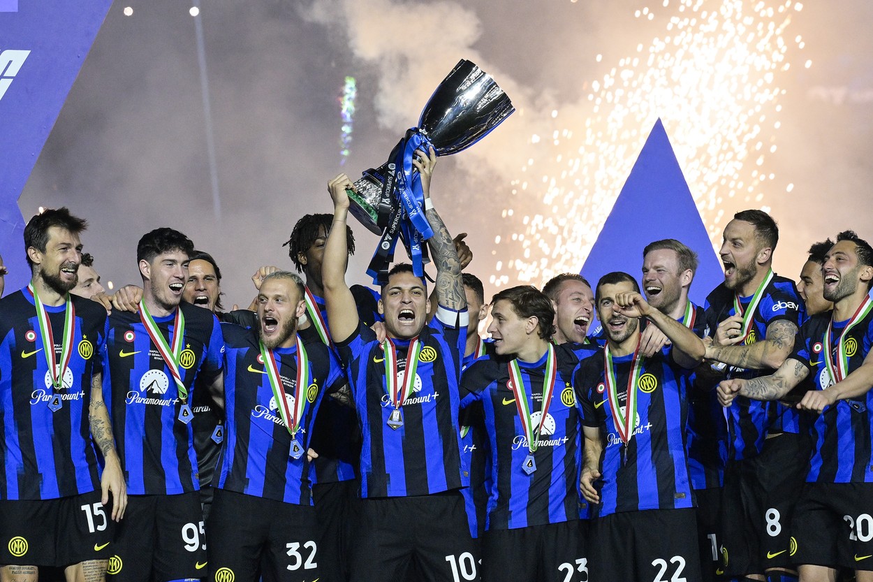 Napoli - Inter 0-1. ”Nerazzurri” sunt Supercampionii Italiei! 9 galbene, un roșu și gol în minutul 90+1