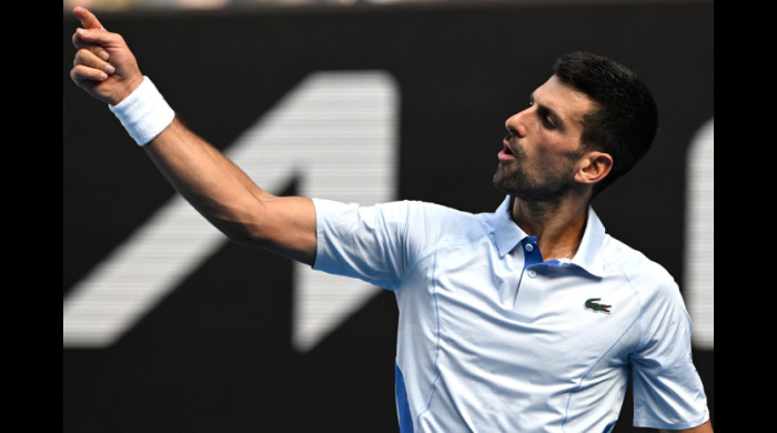 Novak Djokovic îl vede în cabină pe Nick Krygios / Foto: Profimedia