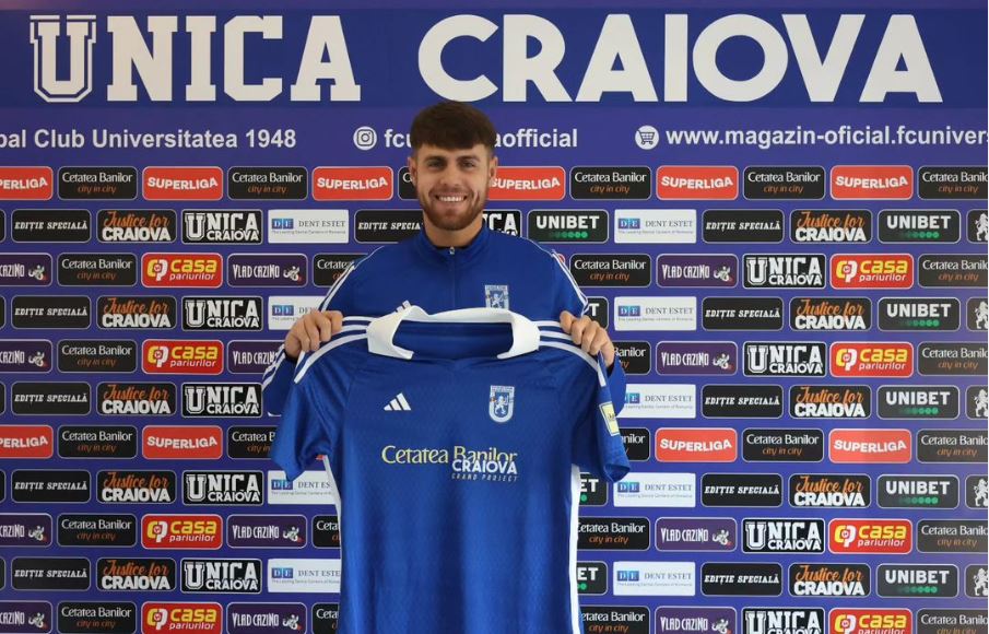 Transferul anunțat de FCU Craiova: durata contractului