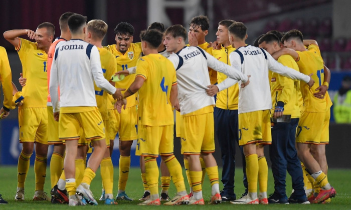 Romania v Armenia - UEFA U21 Euro Championship 2025 Qualifying, Bucharest - 13 Oct 2023