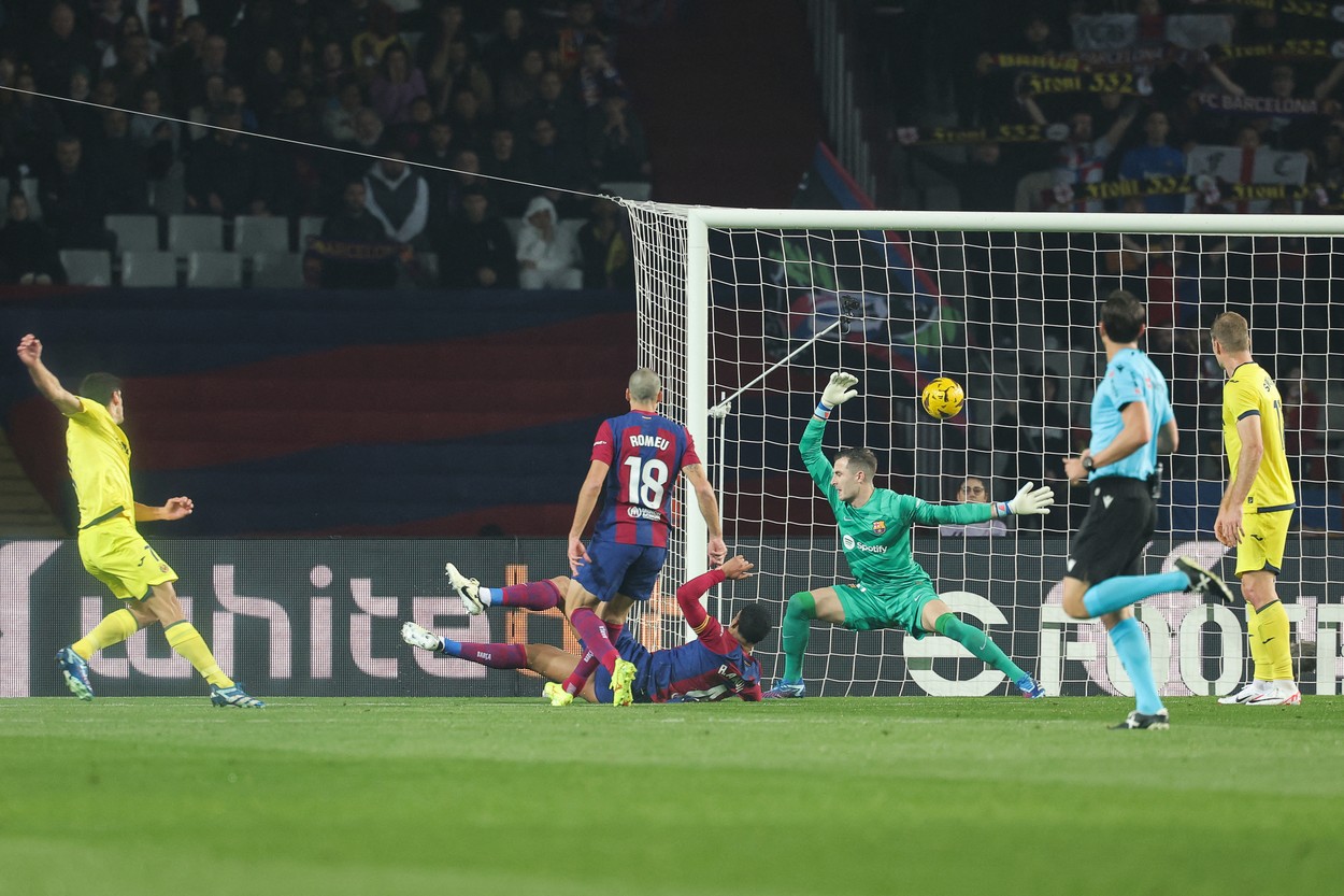 Barcelona - Villarreal 0-1, ACUM pe DGS2. ”Submarinul Galben” deschide scorul, după două goluri anulate
