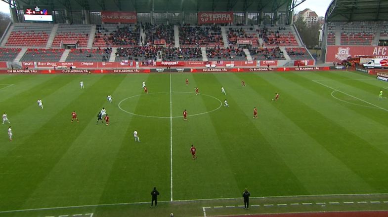 FC Hermannstadt - FC Botoșani 2-0. Prima înfrângere a lui Bogdan Andone pe banca moldovenilor