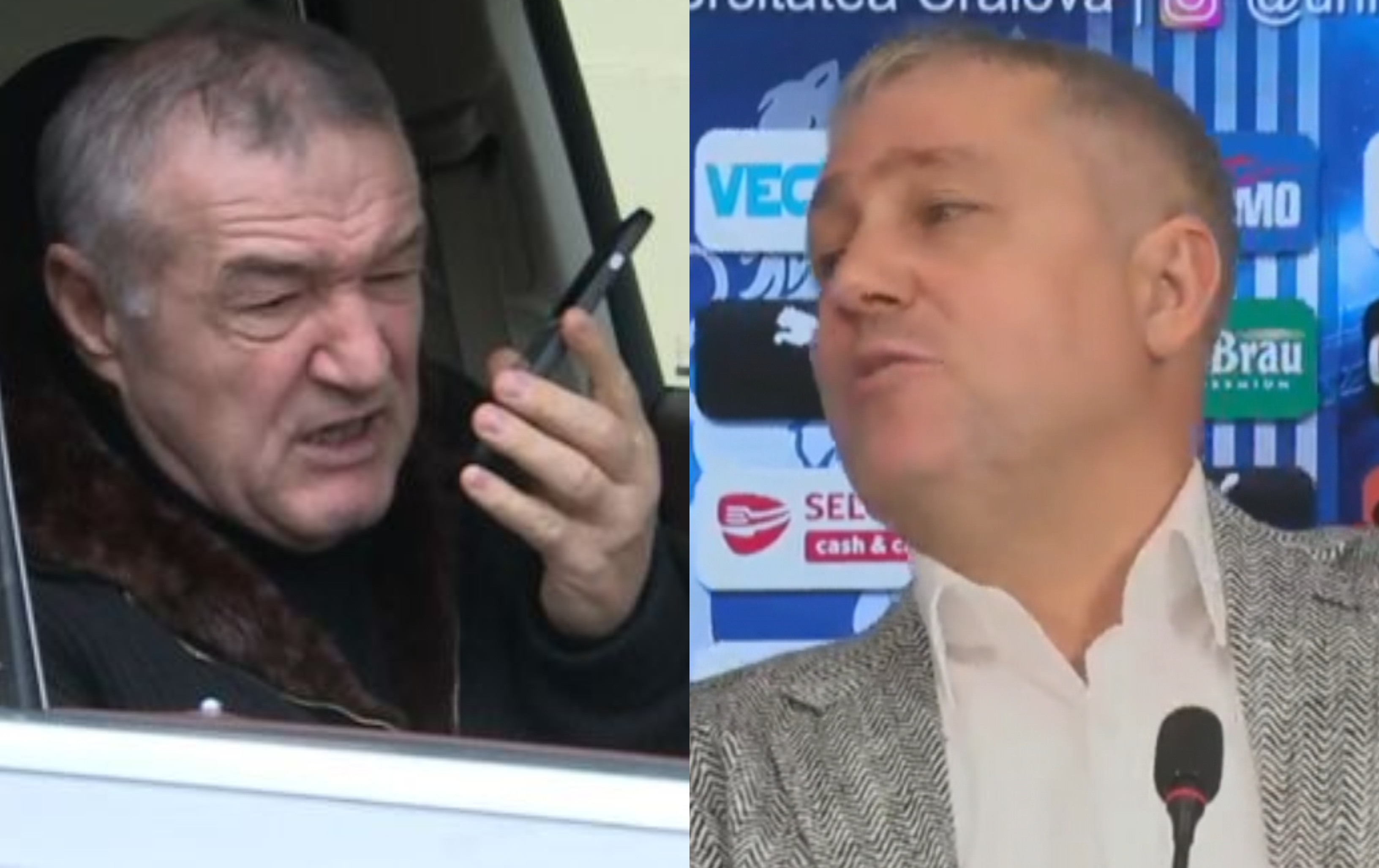 Abia prinzi locul 4 şi tu vorbeşti?. Gigi Becali a dezvăluit ce i-a transmis Mihai Rotaru