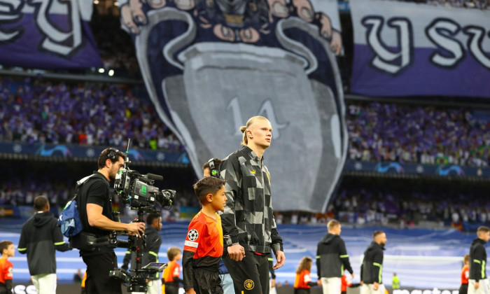 Real Madrid v Manchester City, UEFA Champions League, Semi Final, First Leg, Football, Santiago Bernabeu Stadium, Madrid, Spain - 09 May 2023