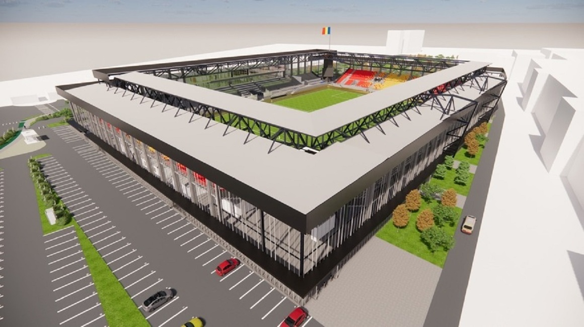 Este autorizat pentru a fi construit. Apare un nou stadion modern în România