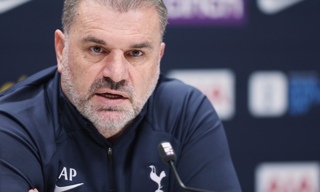 Tottenham Hotspur First Team Training and Press Conference, Hotspur Way Training Centre, Enfield, UK - 12 Jan 2024