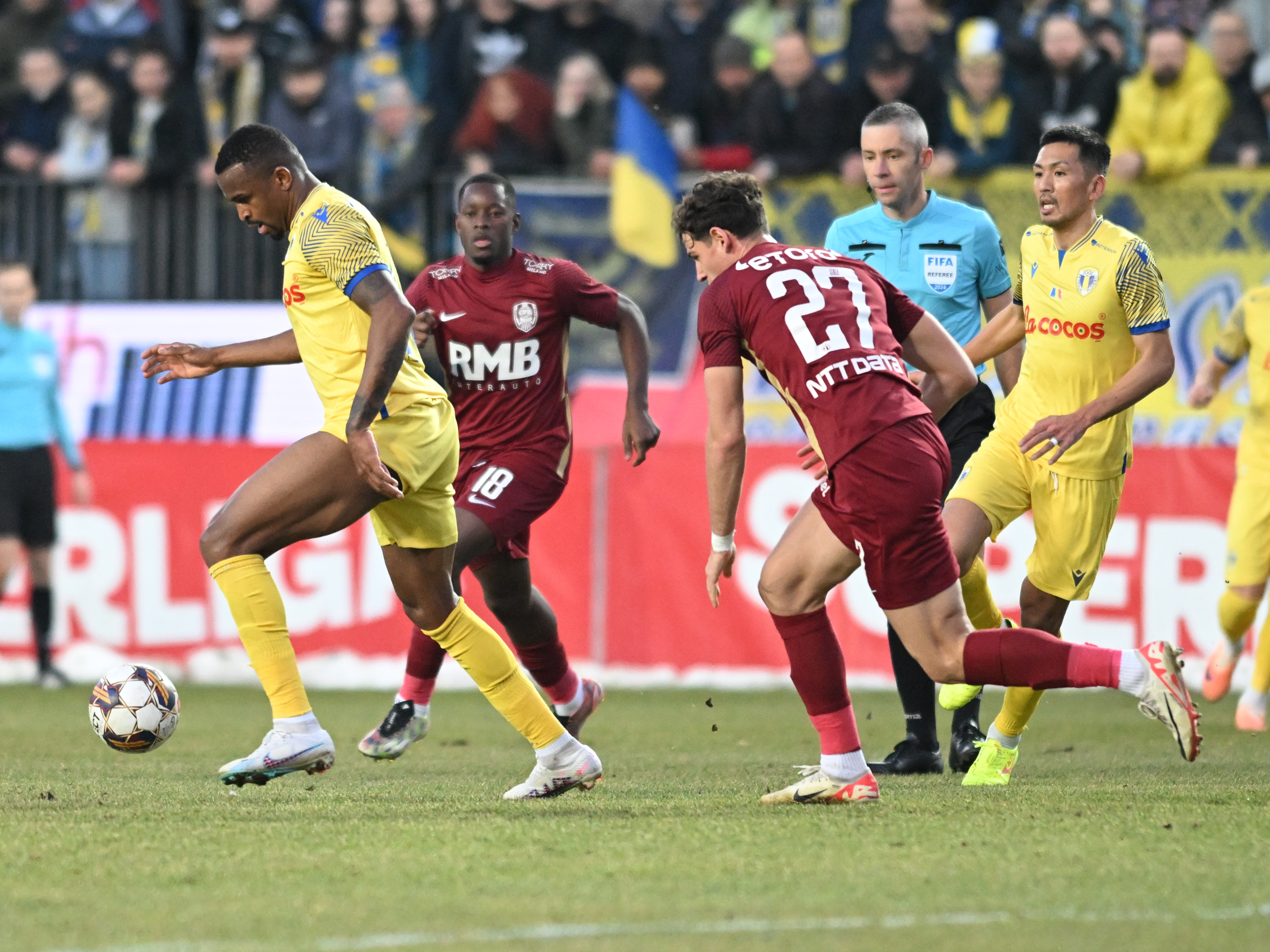 Petrolul - CFR Cluj 1-2. Ciprian Deac a adus victoria ardelenilor în prelungiri