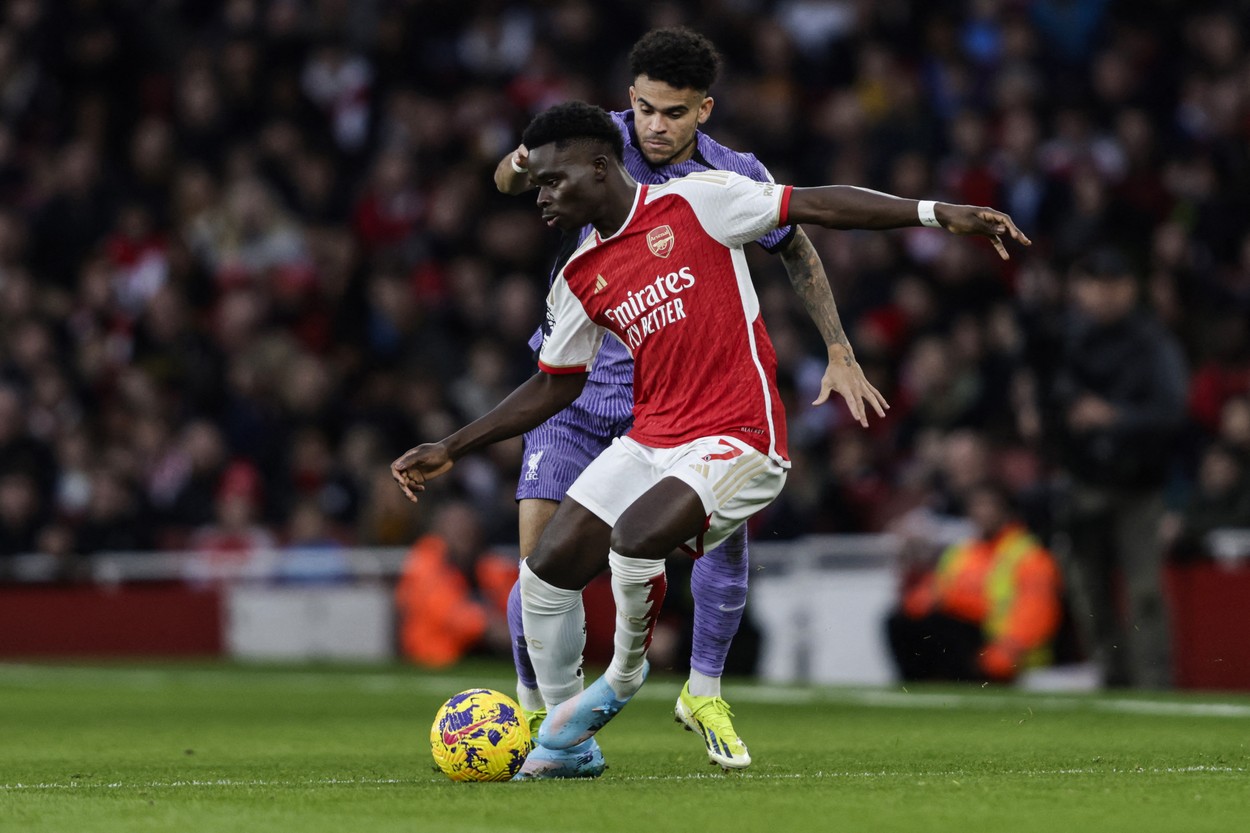 Arsenal - Liverpool 2-1, ACUM, pe DGS 1. ”Tunarii”, în avantaj după o greșeală în defensiva ”Cormoranilor”