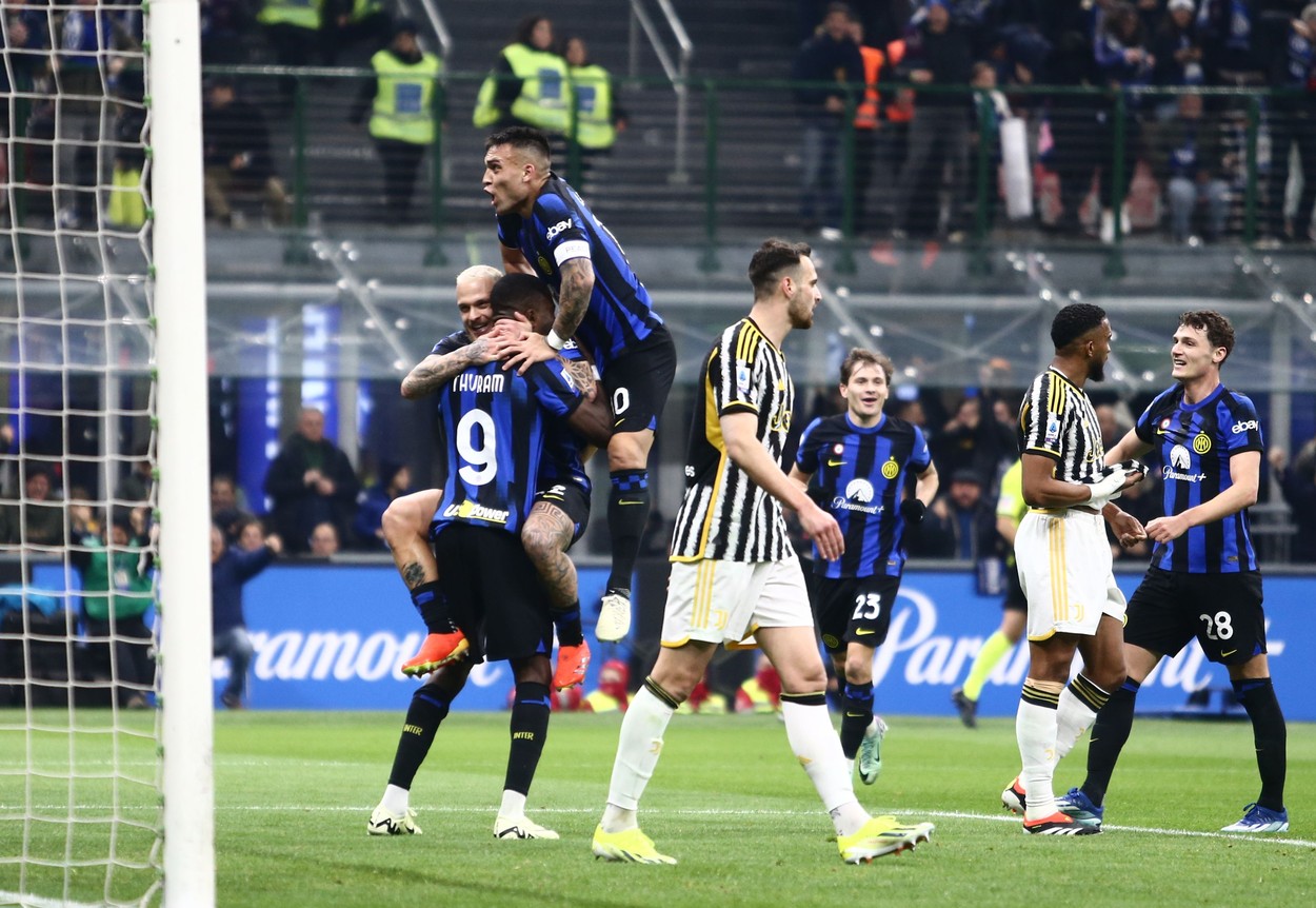 Inter - Juventus 1-0. Elevii lui Inzaghi și-au consolidat poziția de lideri grație unui autogol