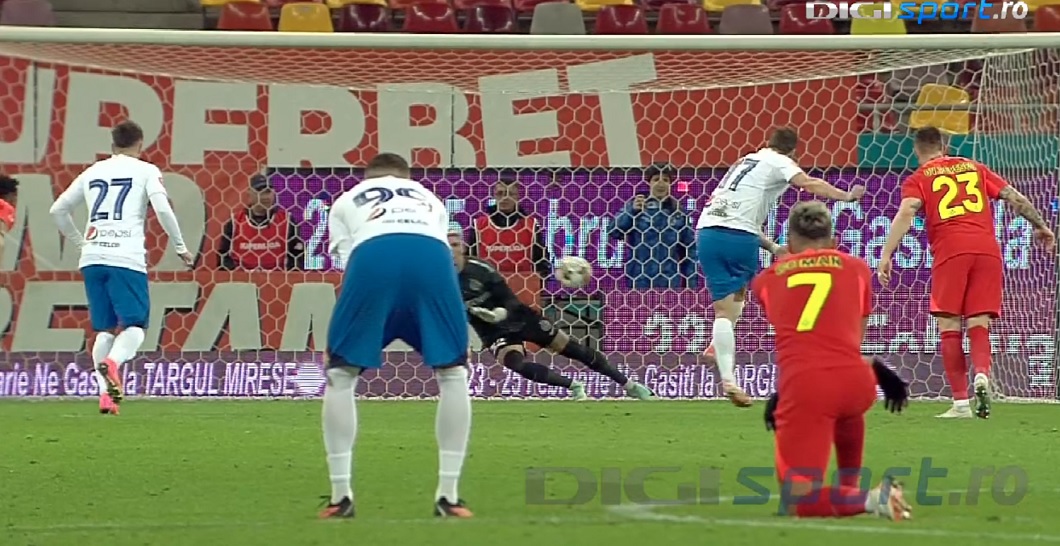 Gestul lui Coman după ce FCSB a fost egalată de Farul în prelungiri. Cum a fost surprins